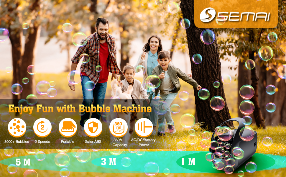 Enjoy Fun with Bubble Machine