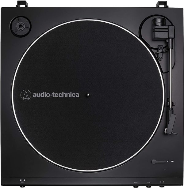 Audio-Technica AT-LP60X-BK Fully Automatic Belt-Drive Stereo Turntable, Black - Image 4