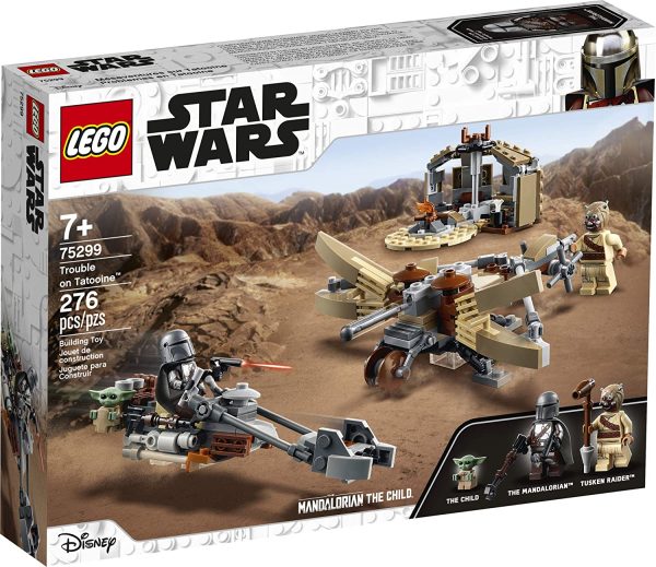 LEGO Star Wars: The Mandalorian Trouble on Tatooine 75299 Awesome Toy Building Kit for Kids Featuring The Child, New 2021 (277 Pieces) - Image 5