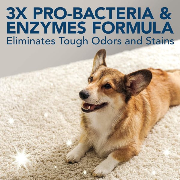 Simple Solution Extreme Pet Stain and Odor Remover | Enzymatic Cleaner with 3X Pro-Bacteria Cleaning Power | Spring Breeze, 1 Gallon - Image 2