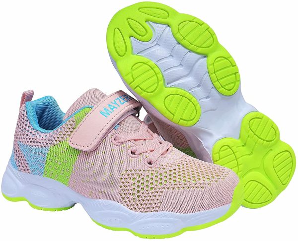 MAYZERO Kids Tennis Shoes Breathable Running Shoes Lightweight Athletic Shoes Walking Shoes Fashion Sneakers for Boys and Girls - Image 4