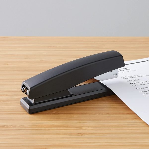 Office Stapler with 1000 Staples - Black - Image 6