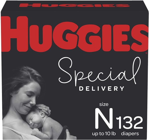 Newborn Diapers - Huggies Special Delivery Hypoallergenic Disposable Baby Diapers, 132ct, One Month Supply - Image 6