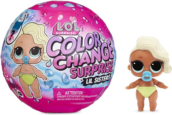 LOL Surprise Color Change Lil Sisters 3 Pack Exclusive with 5 Surprises in Each Including Outfits and Accessories for Collectible Doll Toy, Gifts for Kids, Toys for Girls Ages 4 5 6 7+ Years Old - Image 4