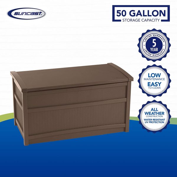 Suncast DB5000B Deck Box, 50 Gallon - Image 6