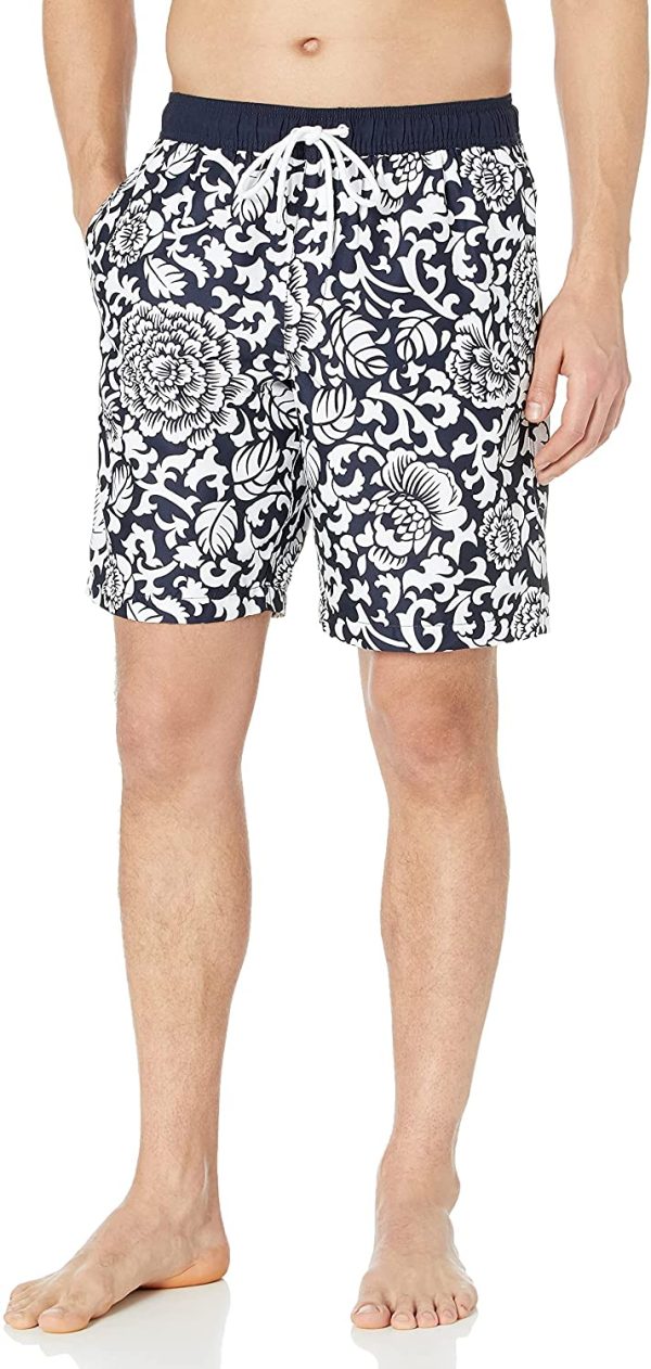 Amazon Essentials Men's Quick-Dry Print 9" Swim Trunk - Image 3