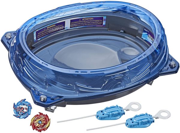 Beyblade Burst Surge Speedstorm Volt Knockout Battle Set ?C Complete Battle Game Set with Beystadium, 2 Battling Top Toys and 2 Launchers - Image 5