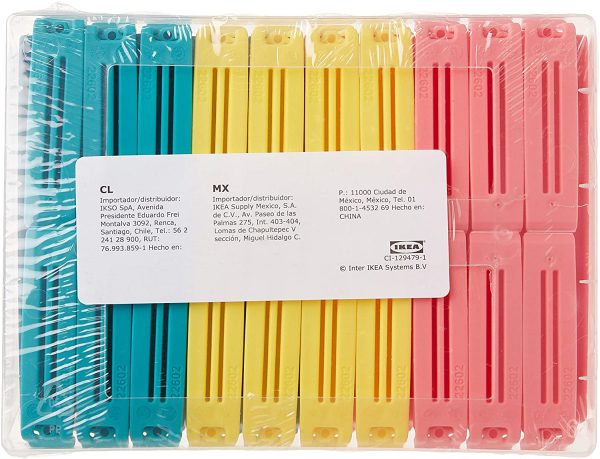 103.391.71 Bevara Bag Sealing Clips 30 Pack, Assorted Color - Image 6