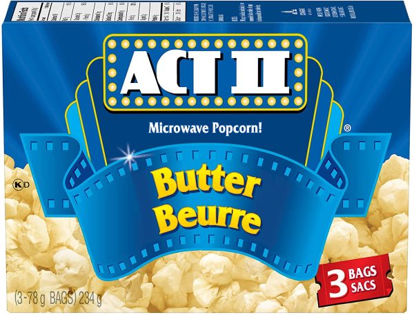 Microwave Popcorn ??Butter Flavour (3 Pack ??3 Bags Total) - Image 6