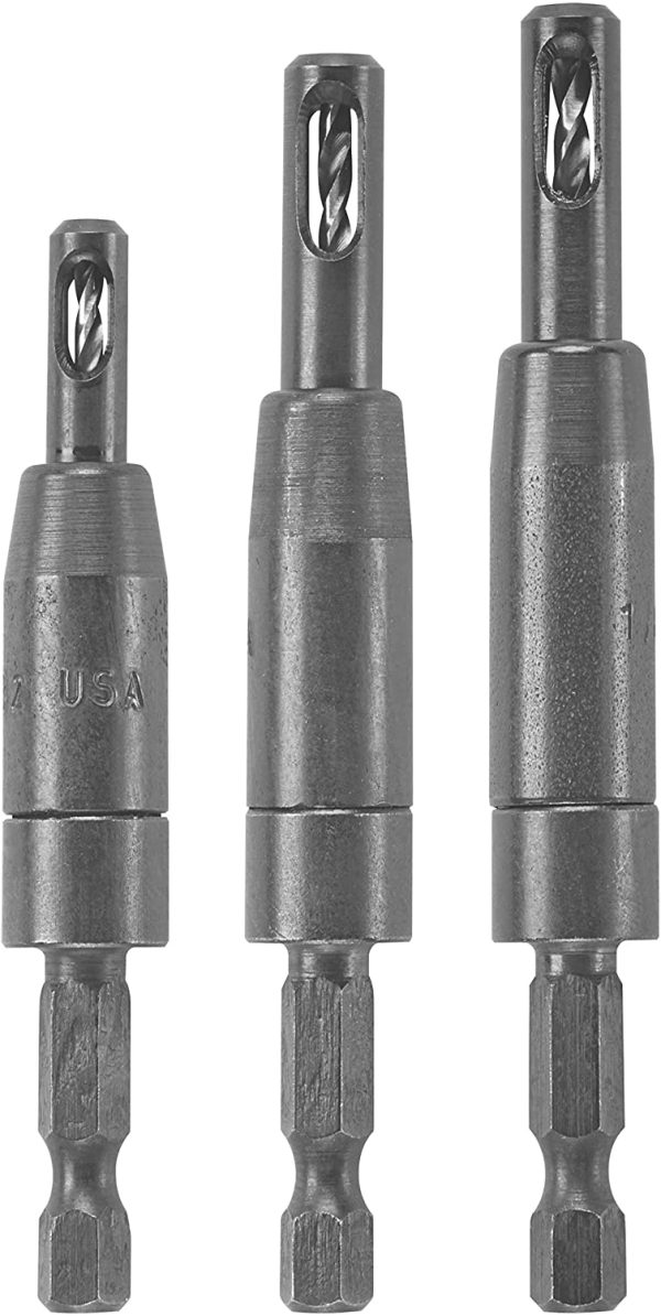 CC2430 Clic-Change 3-Piece No. 6, No. 8, and No. 10 Self-Centering Bit Assortment - Image 4