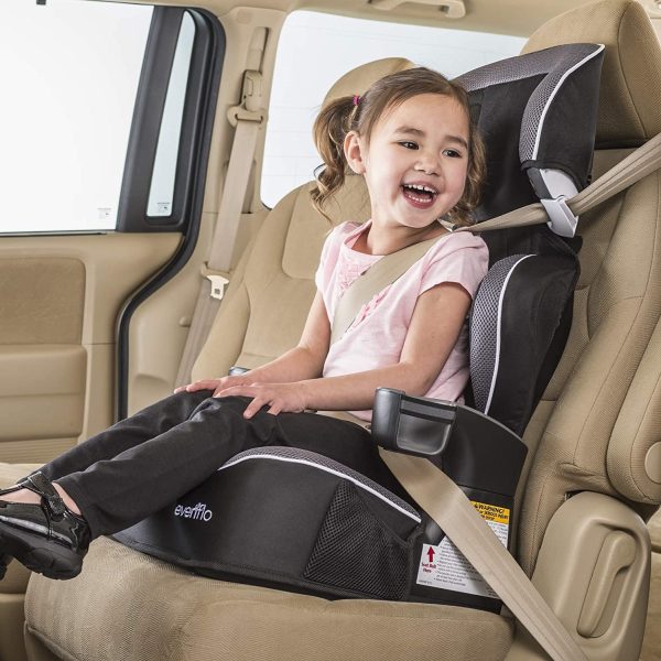 Evenflo Big Kid High Back Booster Car Seat, Denver - Image 5