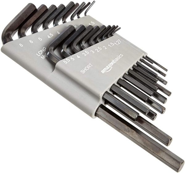 Amazon Basics 36-Piece Allen Wrench/Hex Key Set - SAE/Metric - Image 3