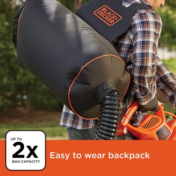 BLACK+DECKER BEBL7000 Back Pack Leaf Blower Vacuum and Mulcher - Image 6