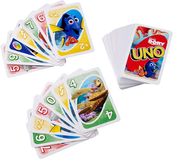 Mattel UNO: Finding Dory - Card Game, 2-10 Players, 7+ - Image 9