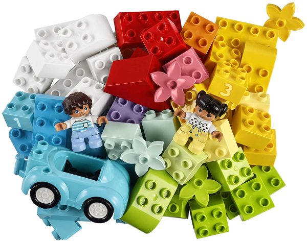 LEGO DUPLO Classic Brick Box 10913 First LEGO Set with Storage Box, Great Educational Toy for Toddlers 18 Months and up, New 2020 (65 Pieces)