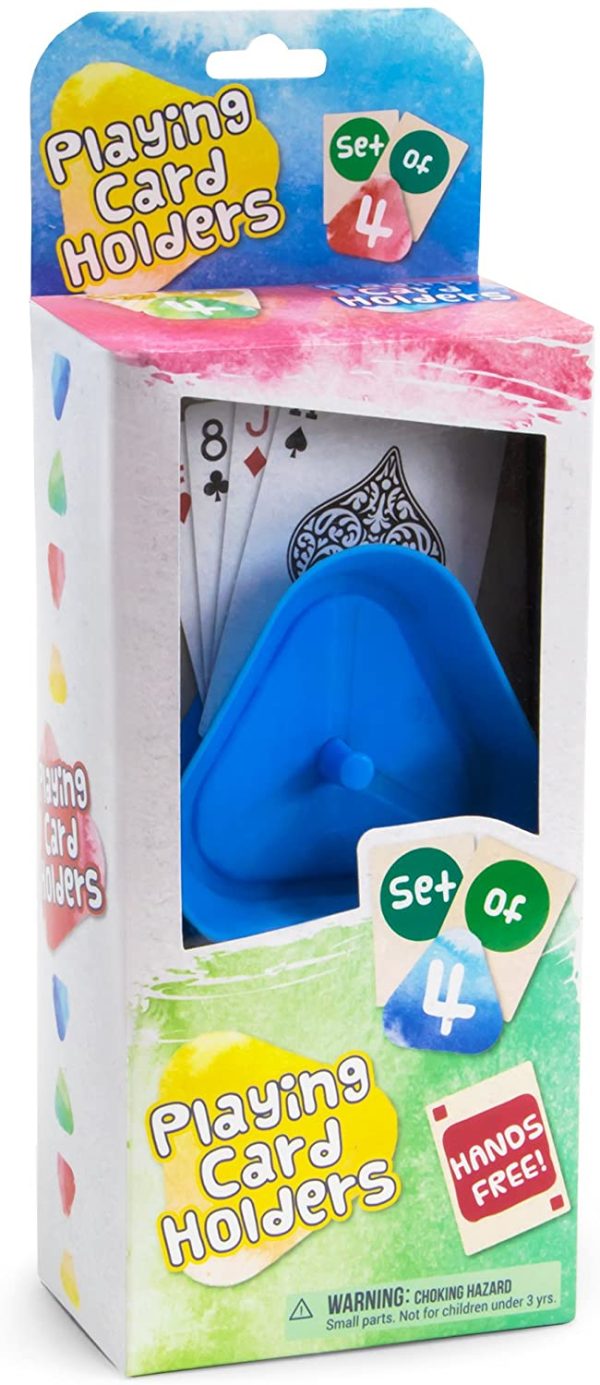 Brybelly Triangle Shaped Hands-Free Playing Card Holder - Image 4