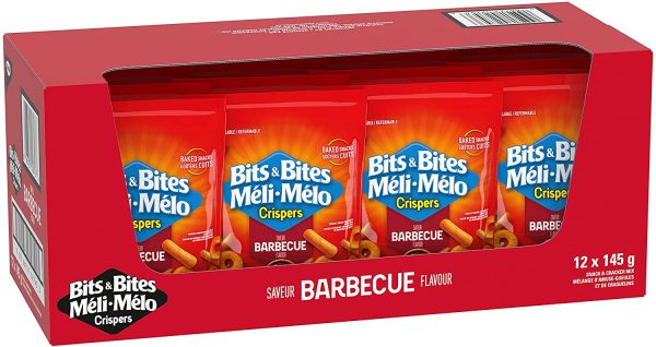 Bits & Bites BBQ Snack Mix 145g, Pack of 12, Easter Snacks - Image 2