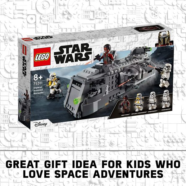 LEGO Star Wars Imperial Armored Marauder 75311 Awesome Toy Building Kit for Kids with Greef Karga and Stormtroopers; New 2021 (478 Pieces) - Image 2