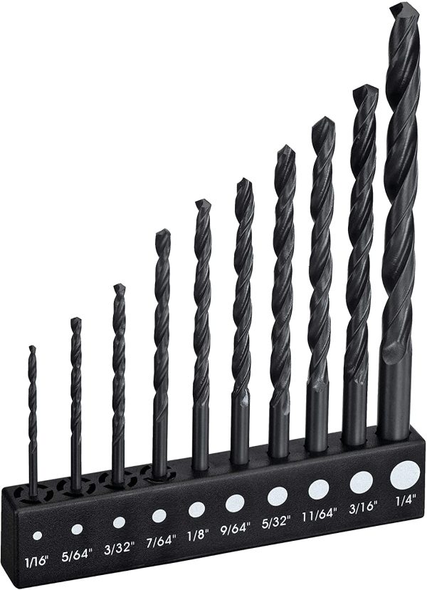 BLACK+DECKER 15557 10-Piece Drill Bit Set