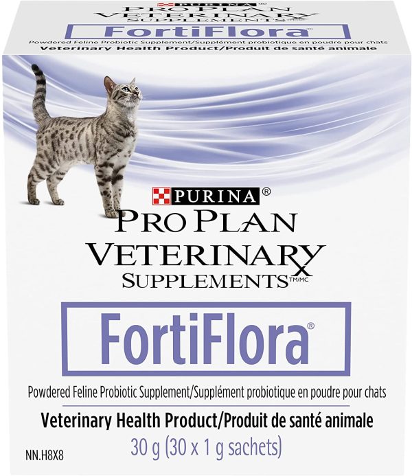 Purina Pro Plan Veterinary FortiFlora Probiotic Cat Supplement 30 x 1g