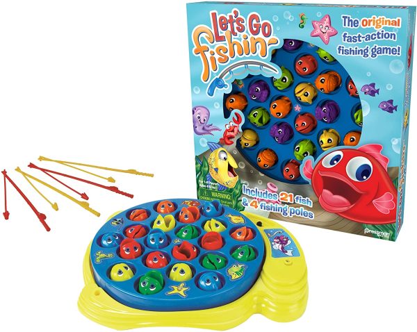 Let's Go Fishin' Game by Pressman - The Original Fast-Action Fishing Game! - Image 2