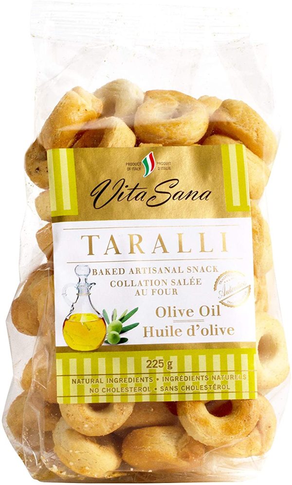 Vita Sana Taralli Olive Oil, 225 Grams (Packaging may vary) - Image 6