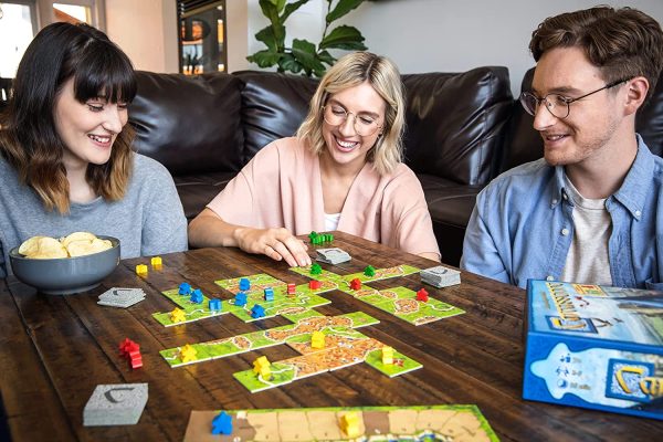 Carcassonne : New Edition - A Board Game by Z-Man Games 2-5 Players - Board Games for Family 30-45 Minutes of Gameplay Games for Family Game Night For Kids and Adults Ages 7plus  Version - Image 3