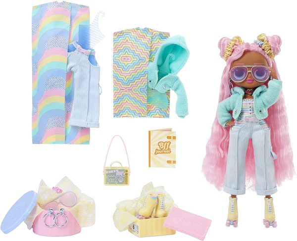 LOL Surprise OMG Sunshine Gurl Fashion Doll - Dress Up Doll Set with 20 Surprises for Girls Boys and Kids 4+ - Image 3