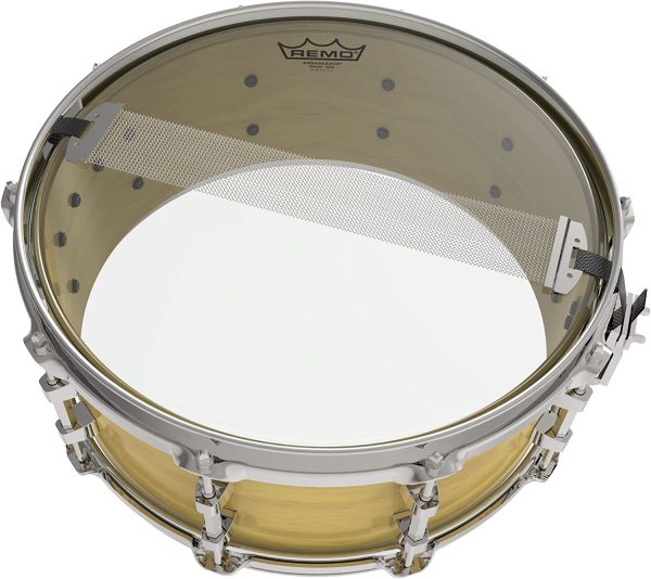 REMO Snare, AMBASSADOR, Hazy, 10" Diameter, Clear (SA0110-00)