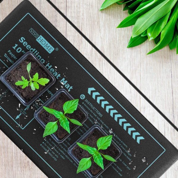 VIVOHOME Waterproof Seedling Heat Mat for Seed Propagation and Increase Germination Success (10 Inch x 20.75 Inch) - Image 6