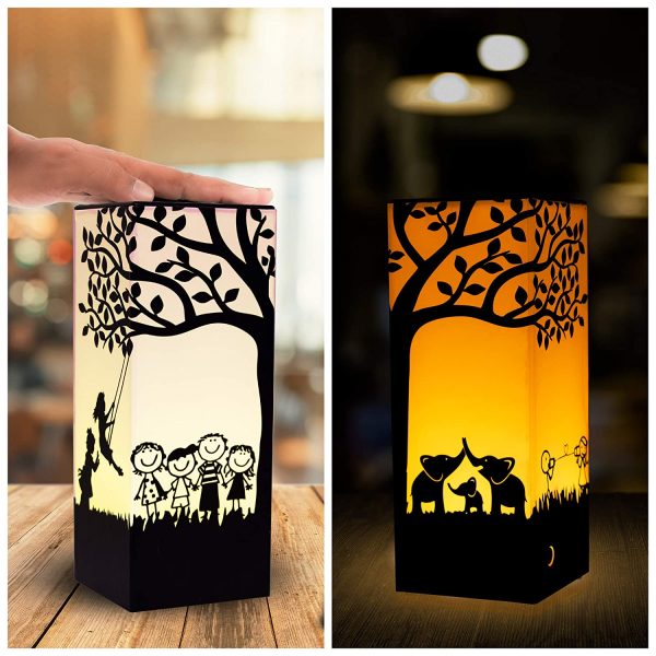 Telepathy Friendship Lamps - Long Distance Wifi Touch Lamps by Zoci Voci - Under One Tree Design | Unique Handmade Gifts 200+ colors??