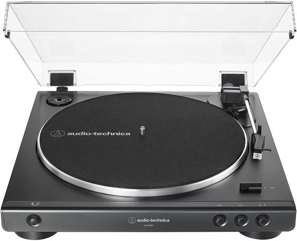 Audio-Technica AT-LP60X-BK Fully Automatic Belt-Drive Stereo Turntable, Black - Image 3