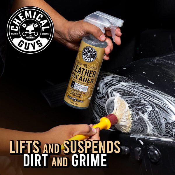 ChemicalGuys SPI_109_16 Leather Cleaner & Conditioner Complete Leather Care Kit (16 oz) (2 Pack)