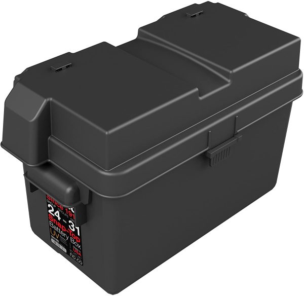 NOCO HM318BKS Group 24-31 Snap-Top Battery Box for Automotive, Marine and RV Batteries - Image 7