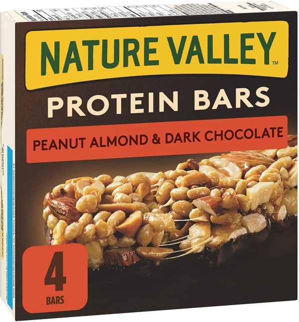 NATURE VALLEY Protein Bars Peanut Almond & Dark Chocolate Flavour, 4-Count, 148 Gram - Image 8