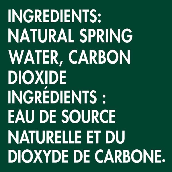 Carbonated Natural Spring Sparkling Water, Original, 1L Plastic Bottle, 6 Bottles Total - PACKAGING MAY VARY - Image 2