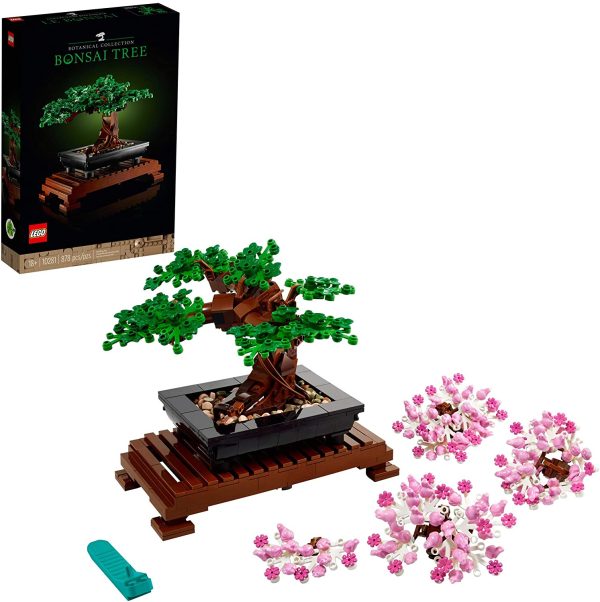 LEGO Bonsai Tree 10281 Building Kit, a Building Project to Focus The Mind with a Beautiful Display Piece to Enjoy, New 2021 (878 Pieces) - Image 6