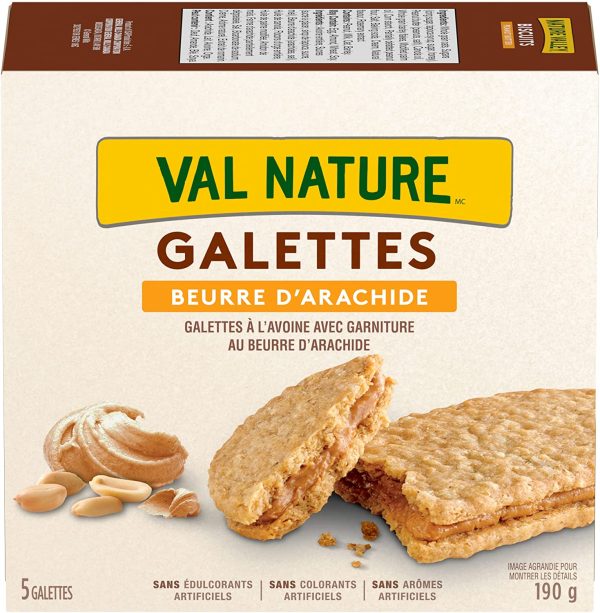 NATURE VALLEY Biscuits Peanut Butter, 5 Count, 190 Gram (packaging may vary) - Image 2