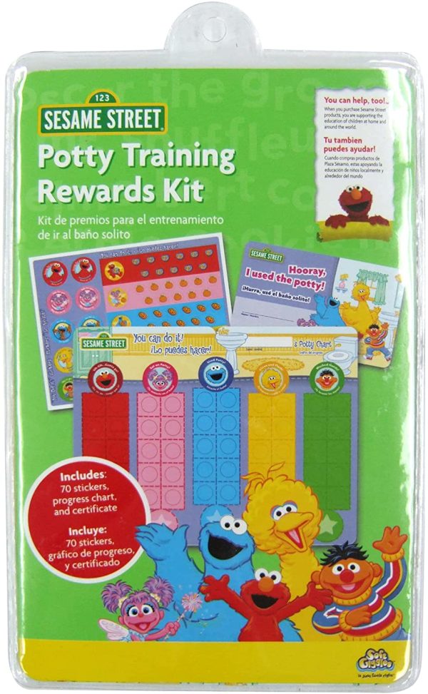 Sesame Street Ginsey Potty Training Rewards Kit - Image 4