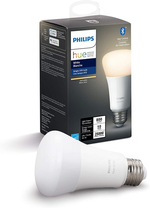 476879 Hue 9.5W A19 E26 White Bulb, A Certified for Humans Device - Image 6