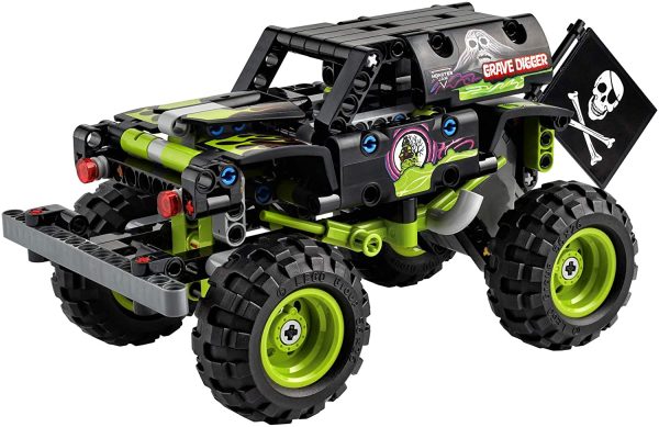 LEGO Technic Monster Jam Grave Digger 42118 Model Building Kit for Boys and Girls Who Love Monster Truck Toys, New 2021 (212 Pieces) - Image 5