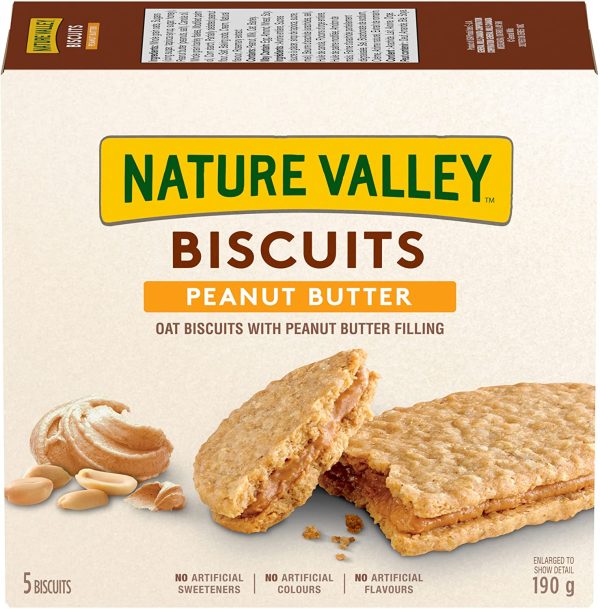 NATURE VALLEY Biscuits Peanut Butter, 5 Count, 190 Gram (packaging may vary) - Image 7