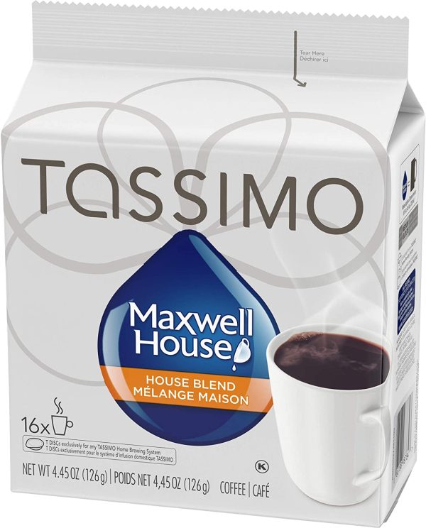 Tassimo Maxwell House House Blend Coffee, 16 T-Disc - Image 3