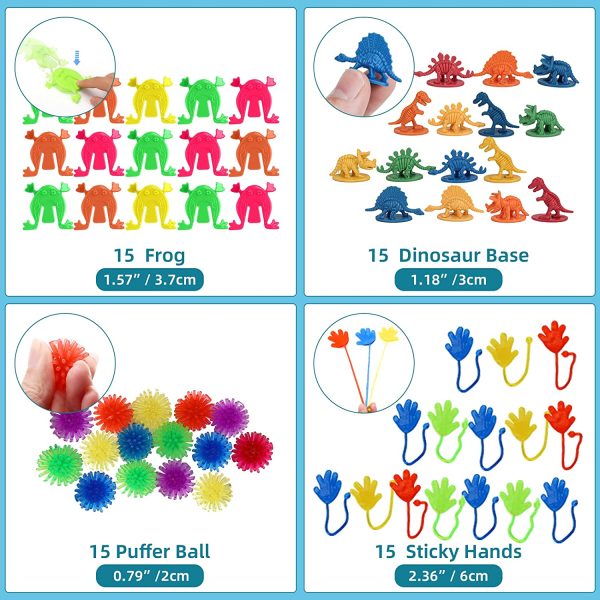 nicknack 210PCS Pinata Filler Toys for Toddlers Toy Assortment Prizes Party Favors for Kids Birthday Classroom Rewards for Boys and Girls - Image 9