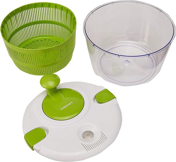 Salad Spinner - CTG-00-SASC, White/Green - Image 4