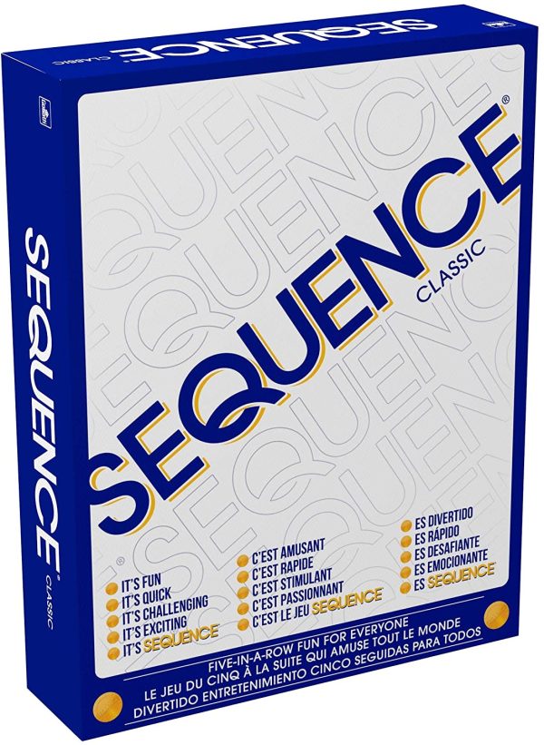 Jax Sequence Trilingual - Original Game with French and Spanish Instructions, White - Image 2