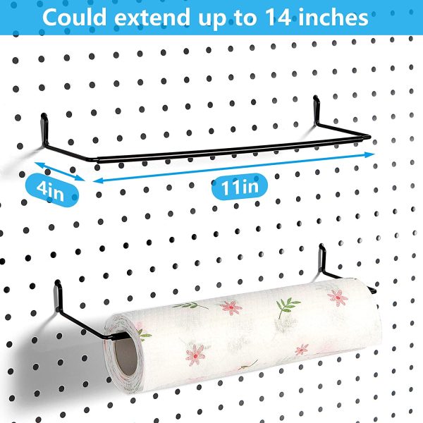 Pegboard Hooks, with Bins, Peg Locks, for Organizing Various Tools, 204 PCS, 80 of Which are Locks - Image 4