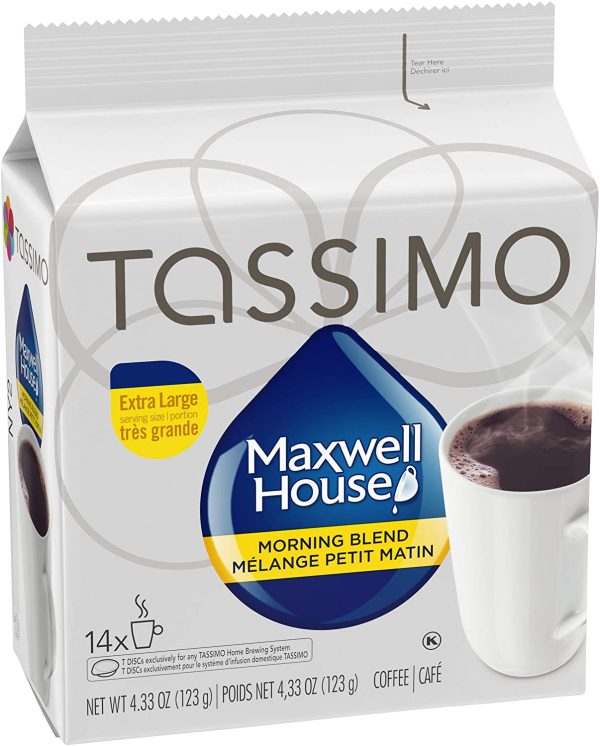 Maxwell House Morning Blend Coffee Single Serve T-Discs, 14 T-Discs - Image 2