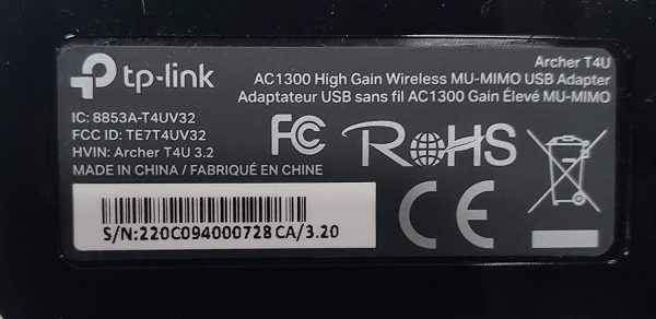 AC1300 High Gain WiFi USB Adapter (Archer T4U)- Dual Band Wireless Network Adapter for Desktop with 2.4GHz/5GHz High Gain Antennas, MU-MIMO, Support Windows 10/8.1/8/7/XP, Mac OS - Image 3