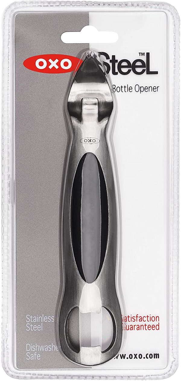 OXO Steel Stainless Steel Bottle and Can Opener